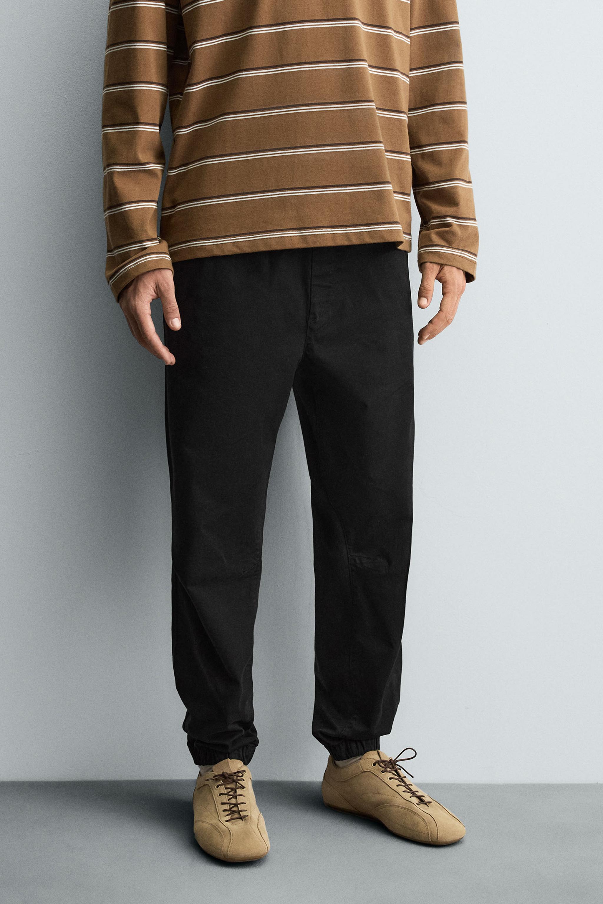 SLIM FIT JOGGER WAIST PANTS